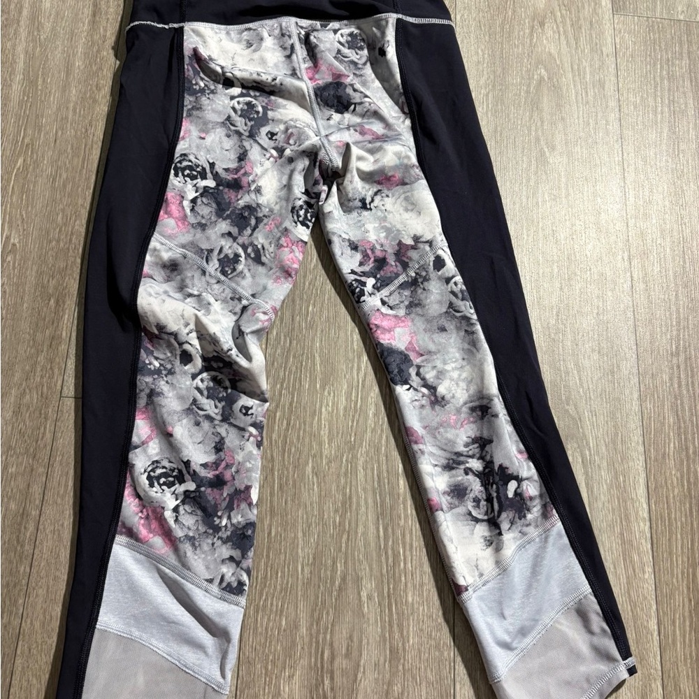 Floral Print Yoga Pants